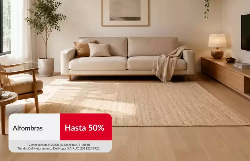 Catálogo Sodimac en Huacho | Grandes descuentos en productos seleccionados | 2026-08-21T00:00:00.000Z - 2026-08-23T00:00:00.000Z