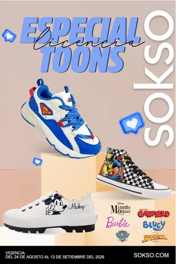 Catálogo Sokso | ESPECIAL TOONS 6 | 2026-08-24T00:00:00.000Z - 2026-09-13T00:00:00.000Z