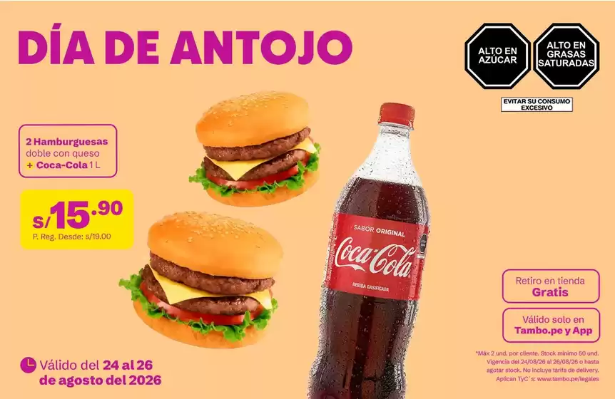 Catálogo Tambo | Ofertas principales y descuentos | 2026-08-24T00:00:00.000Z - 2026-08-26T00:00:00.000Z