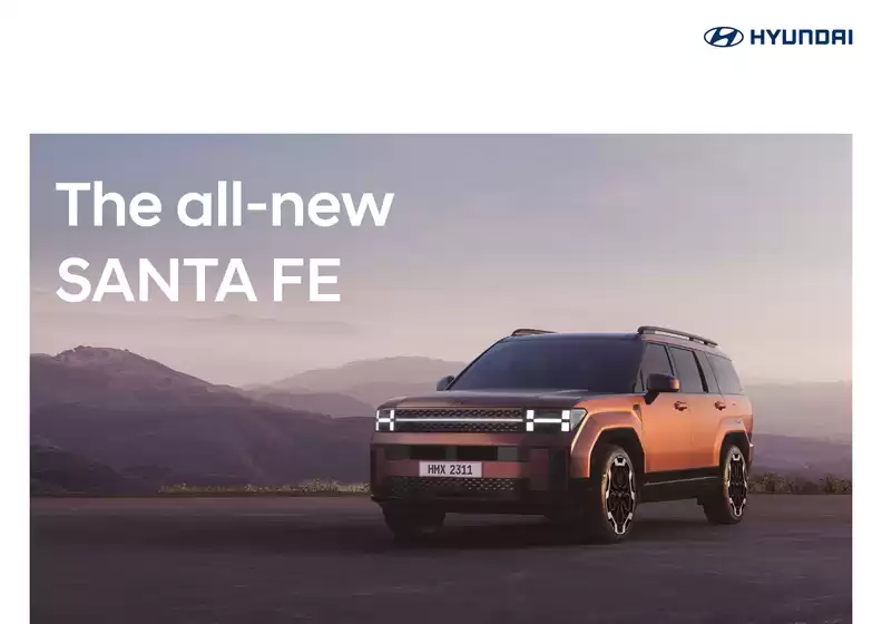 Catálogo Hyundai | Catálogo SANTA FE | 2025-09-17T00:00:00.000Z - 2026-09-17T00:00:00.000Z