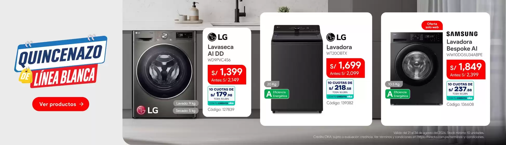 Catálogo Hiraoka | Ofertas y promociones actuales | 2026-08-21T00:00:00.000Z - 2026-08-24T00:00:00.000Z