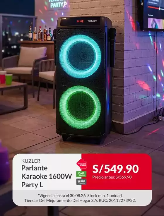 Catálogo Sodimac | Descubre ofertas atractivas | 2026-08-25T00:00:00.000Z - 2026-08-30T00:00:00.000Z