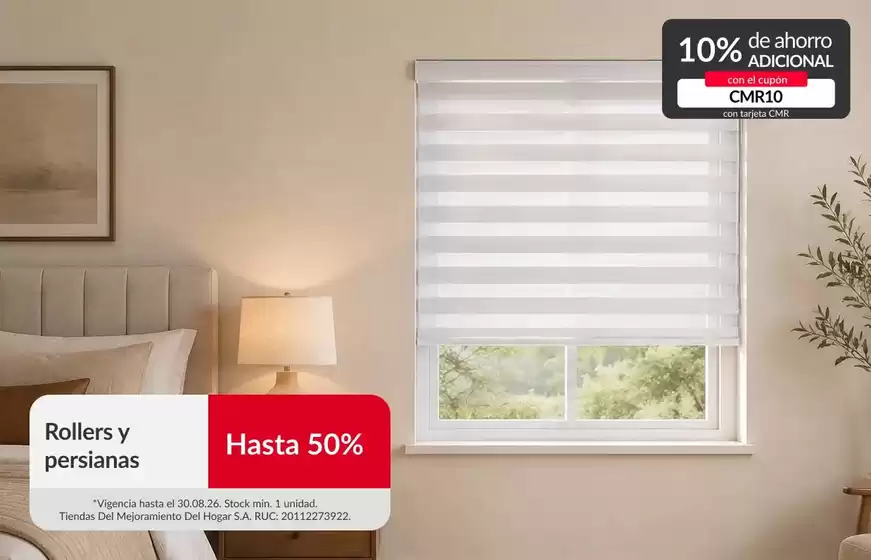 Catálogo Sodimac | Ofertas principales para todos los cazadores de gangas | 2026-08-25T00:00:00.000Z - 2026-08-30T00:00:00.000Z