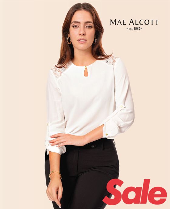 Catálogo Mae Alcott | 50% DSCTO Mae Alcott! | 2023-08-09T00:00:00.000Z - 2023-08-31T00:00:00.000Z