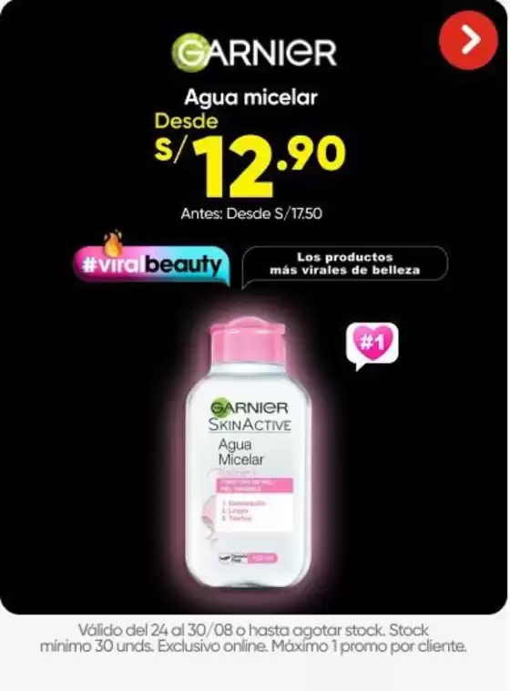 Catálogo InkaFarma | Excelente oferta para cazadores de gangas | 2026-08-24T00:00:00.000Z - 2026-08-30T00:00:00.000Z