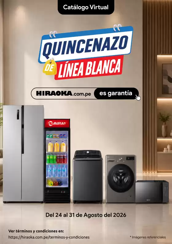 Catálogo Hiraoka | Catálogo Hiraoka | 2026-08-24T00:00:00.000Z - 2026-08-31T00:00:00.000Z