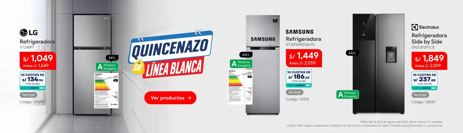 Catálogo Hiraoka | Promociones actuales | 2026-08-24T00:00:00.000Z - 2026-08-31T00:00:00.000Z