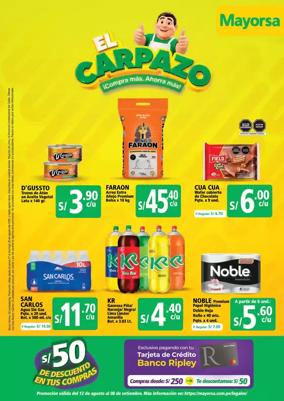 Catálogo Mayorsa | Mayorsa Ofertas | 2026-08-12T00:00:00.000Z - 2026-09-08T00:00:00.000Z