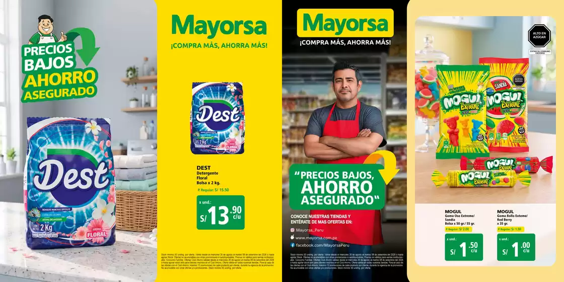 Catálogo Mayorsa | Ofertas y promociones actuales | 2026-08-26T00:00:00.000Z - 2026-09-08T00:00:00.000Z