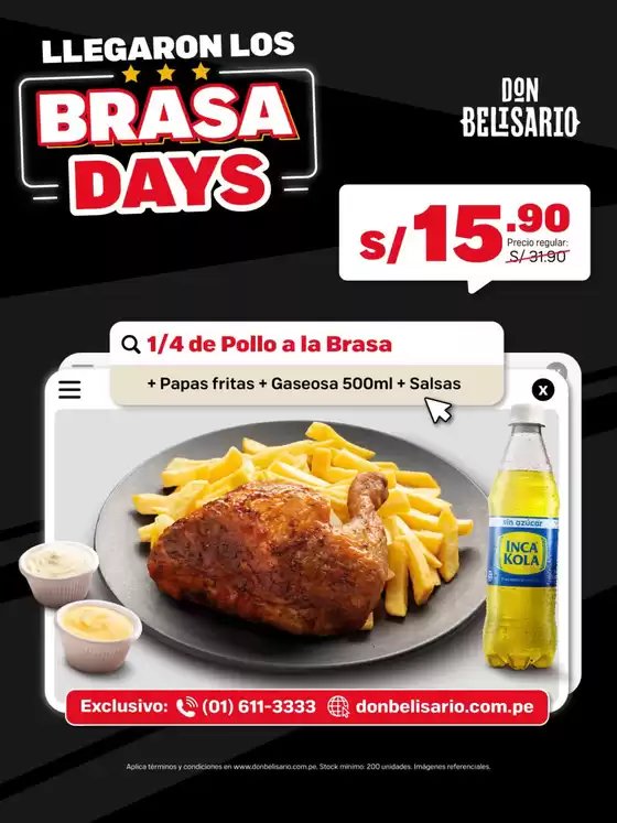 Catálogo Don Belisario | Llegaron los brasa days  | 2026-08-26T00:00:00.000Z - 2026-09-19T00:00:00.000Z