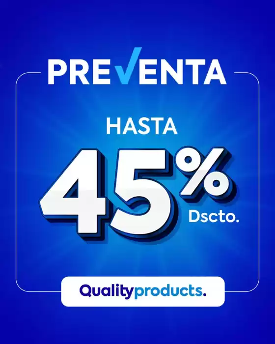 Catálogo Quality Products | Preventa | 2026-08-26T00:00:00.000Z - 2026-09-19T00:00:00.000Z
