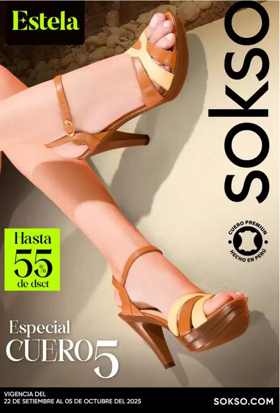 Catálogo Sokso en Cusco | ESPECIAL CUERO 05 2025 | 2025-09-18T00:00:00.000Z - 2025-10-02T00:00:00.000Z