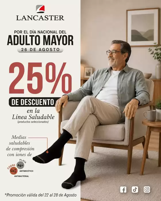 Catálogo Lancaster | 25% de descuento en la linea saludable  | 2026-08-26T00:00:00.000Z - 2026-08-26T00:00:00.000Z