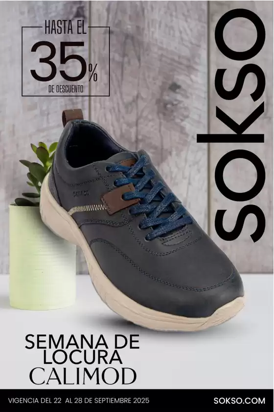 Catálogo Sokso en Cusco | SEMANAL DE LOCURA CALIMOD | 2025-09-18T00:00:00.000Z - 2025-10-02T00:00:00.000Z