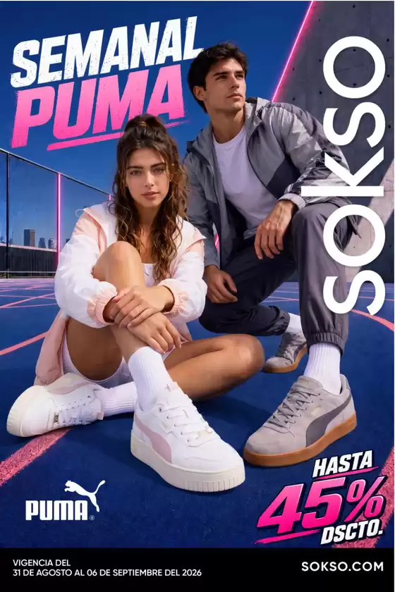 Catálogo Sokso | SEMANAL PUMA | 2026-08-31T00:00:00.000Z - 2026-09-06T00:00:00.000Z