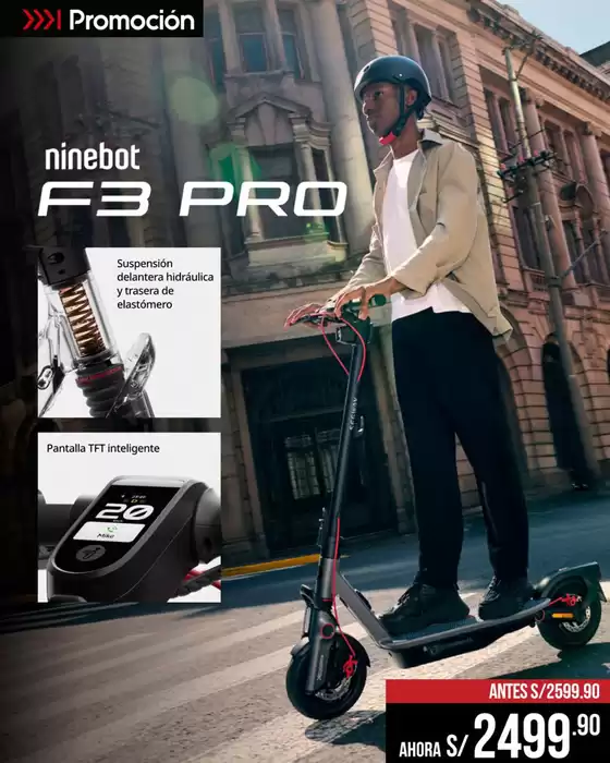 Catálogo Phantom | Ninebot F3 Pro | 2026-08-27T00:00:00.000Z - 2026-09-19T00:00:00.000Z