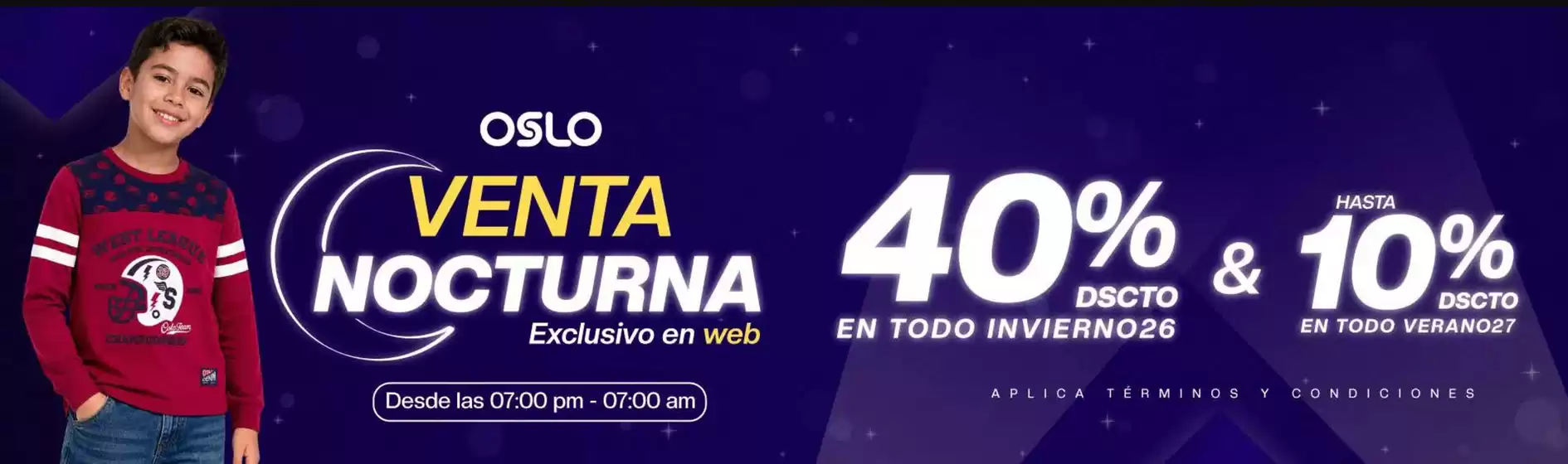 Catálogo Oslo | Venta nocturna | 2026-08-27T00:00:00.000Z - 2026-08-27T00:00:00.000Z