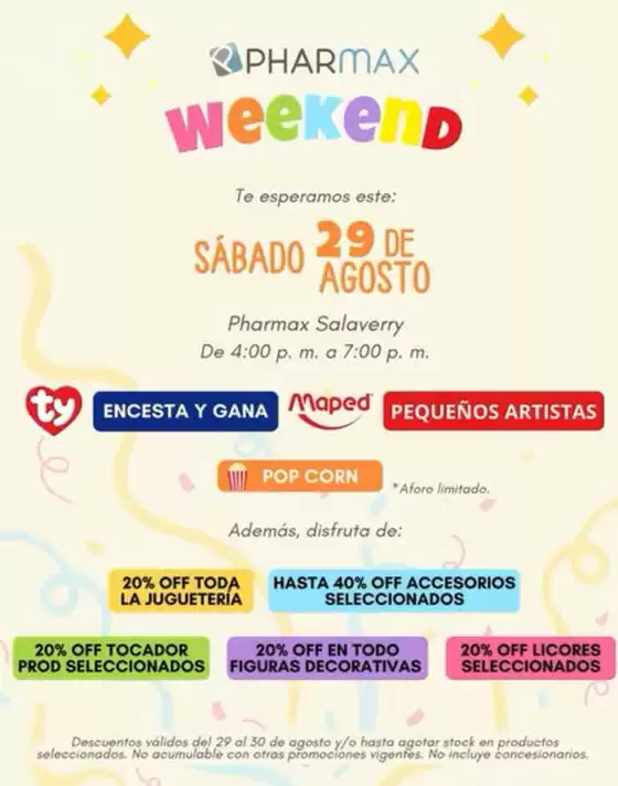 Catálogo Pharmax | Weekend | 2026-08-28T00:00:00.000Z - 2026-08-29T00:00:00.000Z