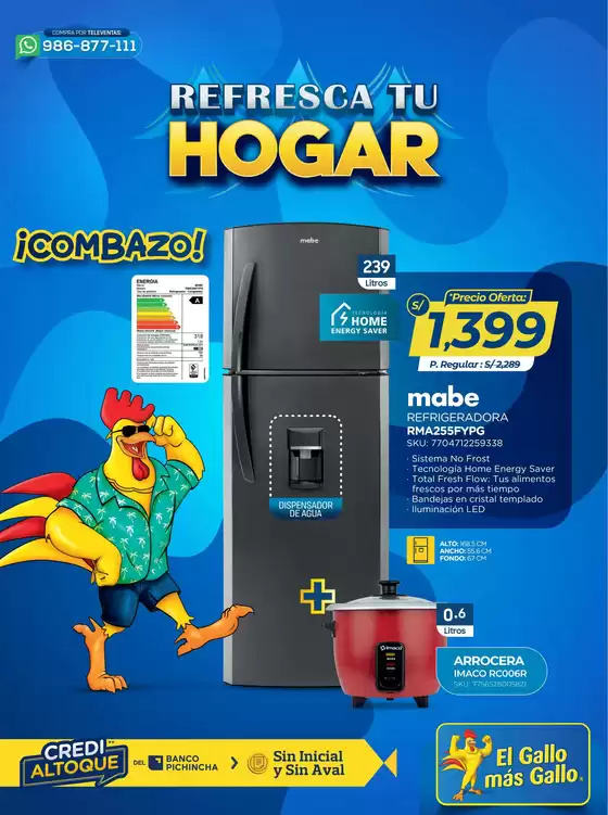 Catálogo El Gallo Más Gallo | Ofertas exclusivas para nuestros clientes | 2026-08-31T00:00:00.000Z - 2026-09-14T00:00:00.000Z