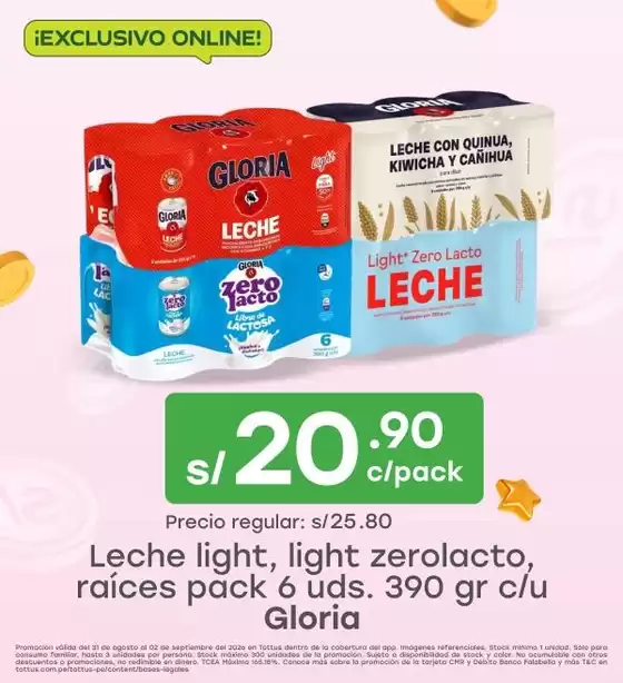 Catálogo Tottus | Ahorra ahora con nuestras ofertas | 2026-08-31T00:00:00.000Z - 2026-09-02T00:00:00.000Z