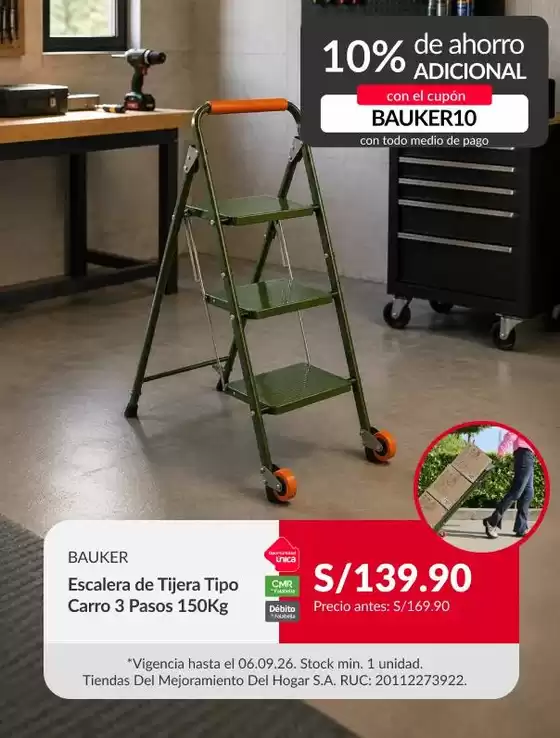 Catálogo Sodimac en Callao | Ofertas especiales atractivas para todos | 2026-09-02T00:00:00.000Z - 2026-09-06T00:00:00.000Z