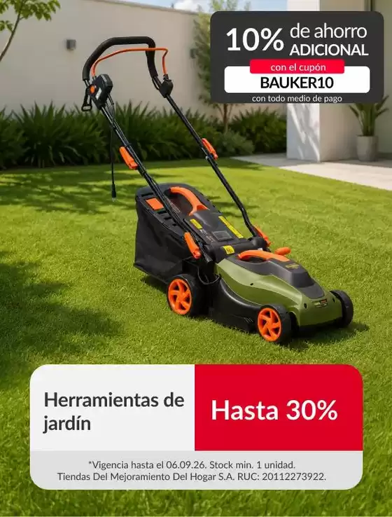 Catálogo Sodimac | Ofertas especiales para ti | 2026-09-02T00:00:00.000Z - 2026-09-06T00:00:00.000Z