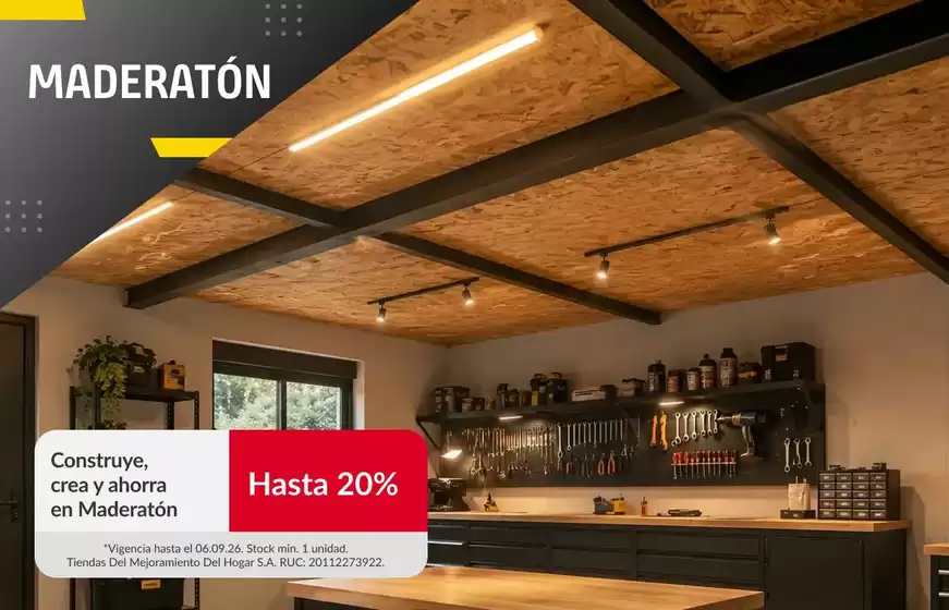 Catálogo Sodimac en Callao | Gangas exclusivas | 2026-09-02T00:00:00.000Z - 2026-09-06T00:00:00.000Z
