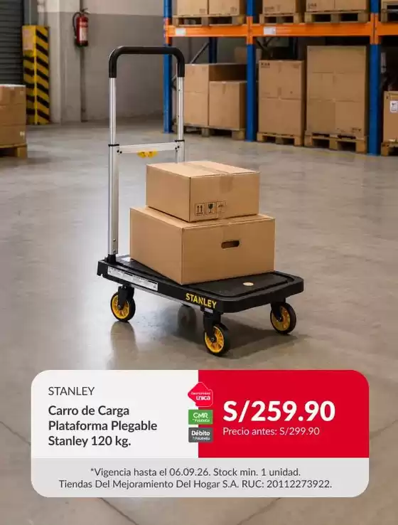 Catálogo Sodimac en Callao | Ofertas para cazadores de gangas | 2026-09-02T00:00:00.000Z - 2026-09-06T00:00:00.000Z