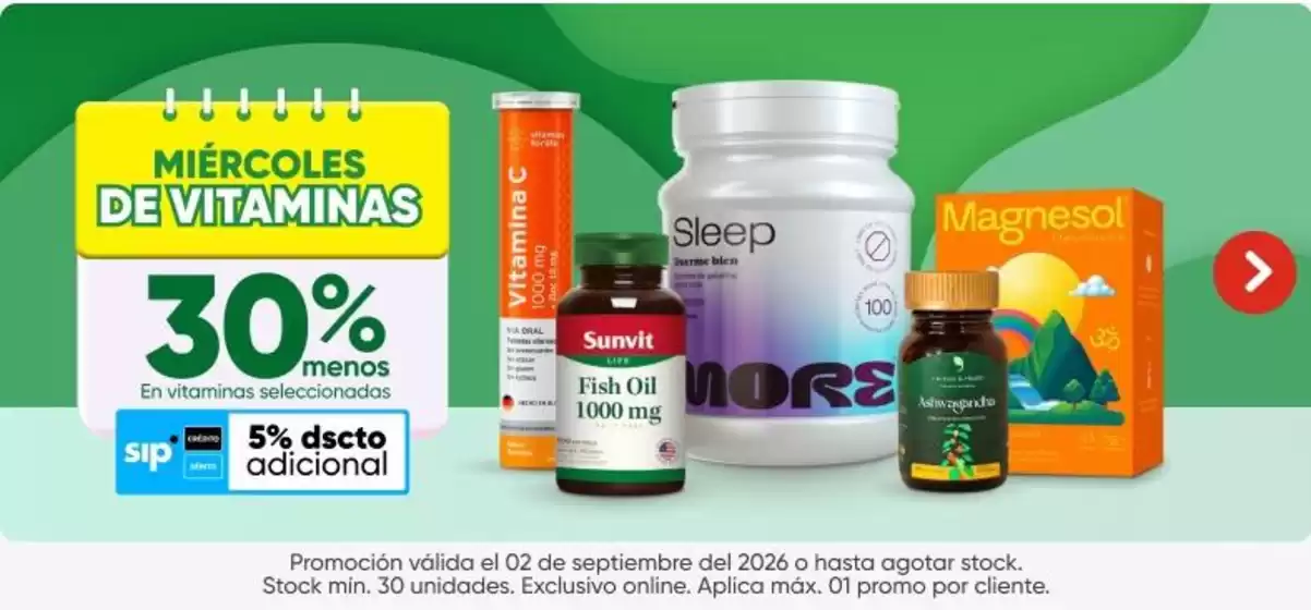 Catálogo InkaFarma en San Martín de Pangoa | Excelente oferta para todos los clientes | 2026-09-02T00:00:00.000Z - 2026-09-02T00:00:00.000Z