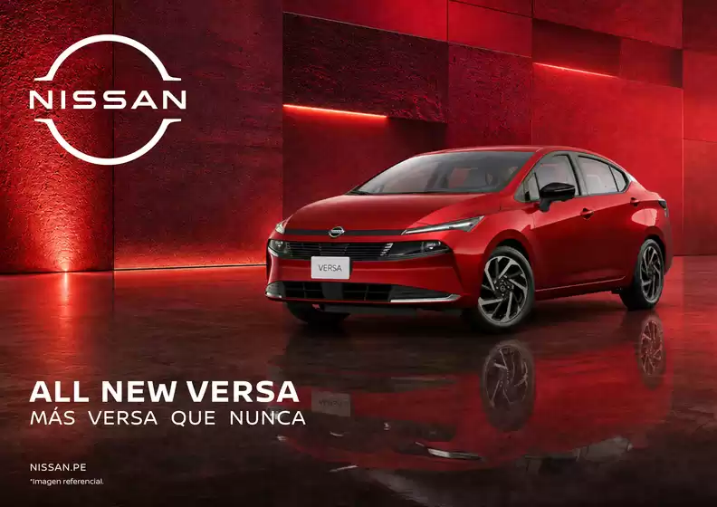 Catálogo Nissan | Nissan all new versa | 2026-09-02T00:00:00.000Z - 2026-09-16T00:00:00.000Z