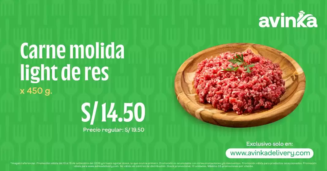 Catálogo Avinka | Excelente oferta para cazadores de gangas | 2026-09-01T00:00:00.000Z - 2026-09-15T00:00:00.000Z