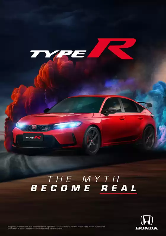 Catálogo Honda | Honda TYPE R | 2026-09-02T00:00:00.000Z - 2026-09-16T00:00:00.000Z
