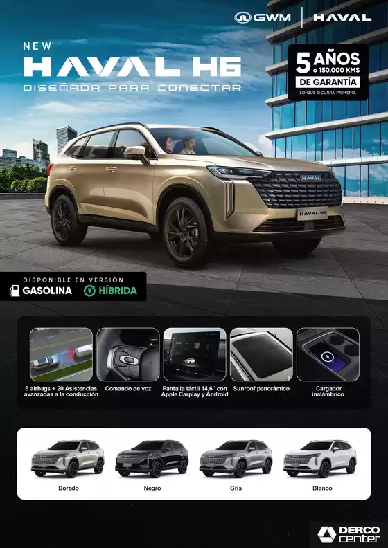 Catálogo Great Wall | Ficha tecnica h6 final | 2026-09-02T00:00:00.000Z - 2026-09-16T00:00:00.000Z