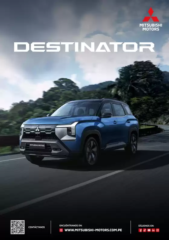 Catálogo Mitsubishi | Mitsubishi Destinator | 2026-09-02T00:00:00.000Z - 2026-09-16T00:00:00.000Z