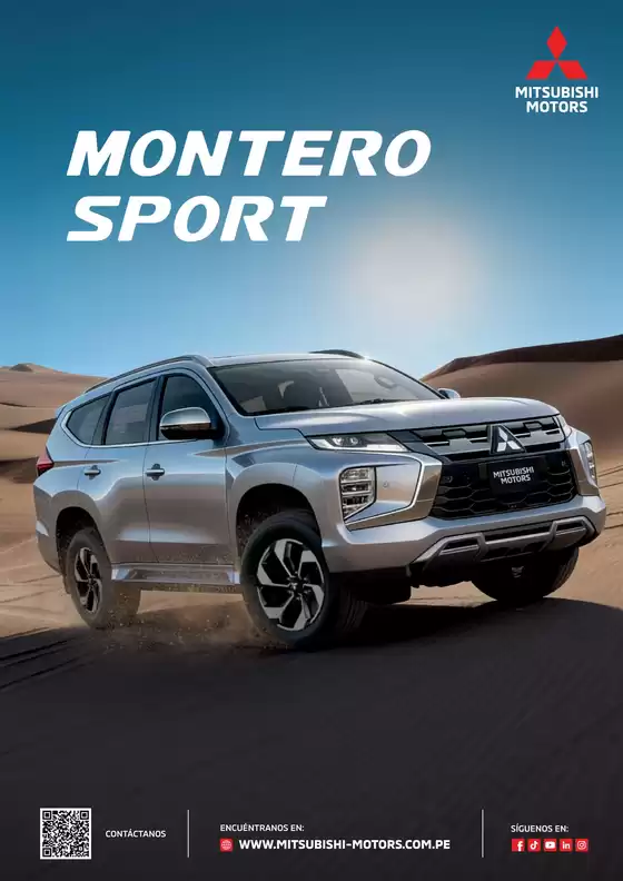 Catálogo Mitsubishi en Piura | Mitsubishi Montero Sport | 2026-09-02T00:00:00.000Z - 2026-09-16T00:00:00.000Z