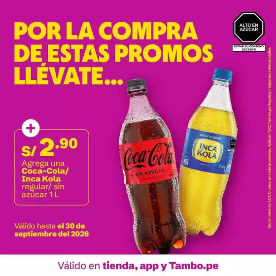 Catálogo Tambo en Lima | Excelente oferta para cazadores de gangas | 2026-09-02T00:00:00.000Z - 2026-09-30T00:00:00.000Z