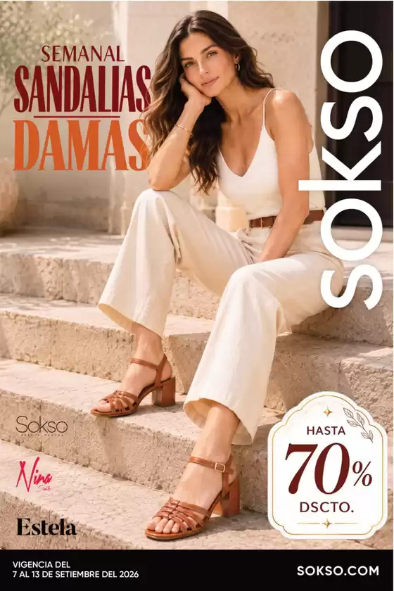 Catálogo Sokso | SEMANAL SANDALIAS DAMAS | 2026-09-07T00:00:00.000Z - 2026-09-13T00:00:00.000Z
