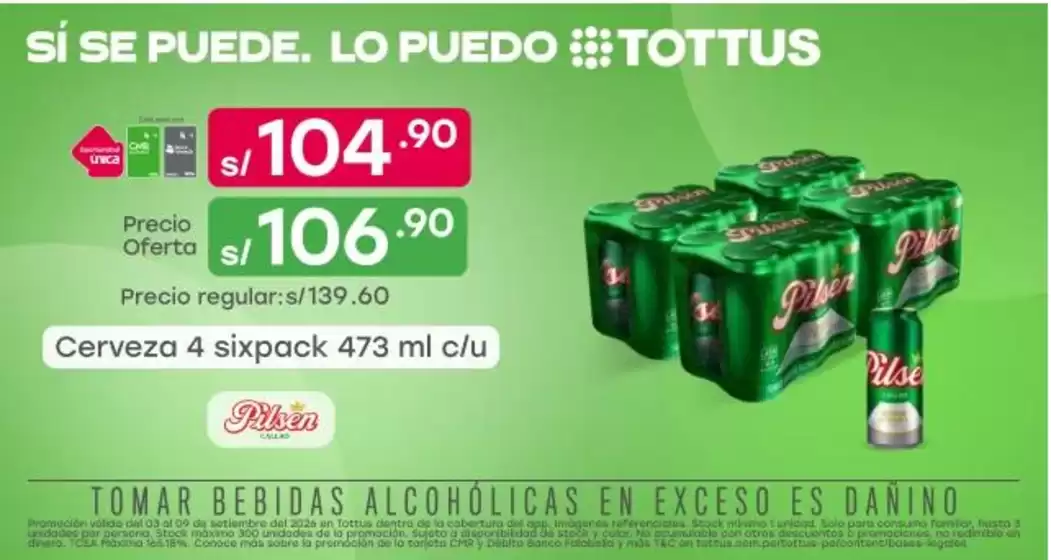 Catálogo Tottus | Ofertas especiales para ti | 2026-09-03T00:00:00.000Z - 2026-09-09T00:00:00.000Z