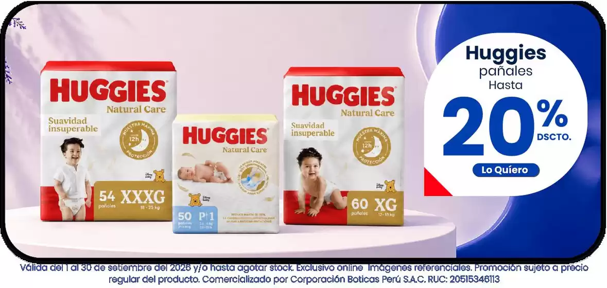 Catálogo Boticas Perú | Excelente oferta para todos los clientes | 2026-09-01T00:00:00.000Z - 2026-09-30T00:00:00.000Z