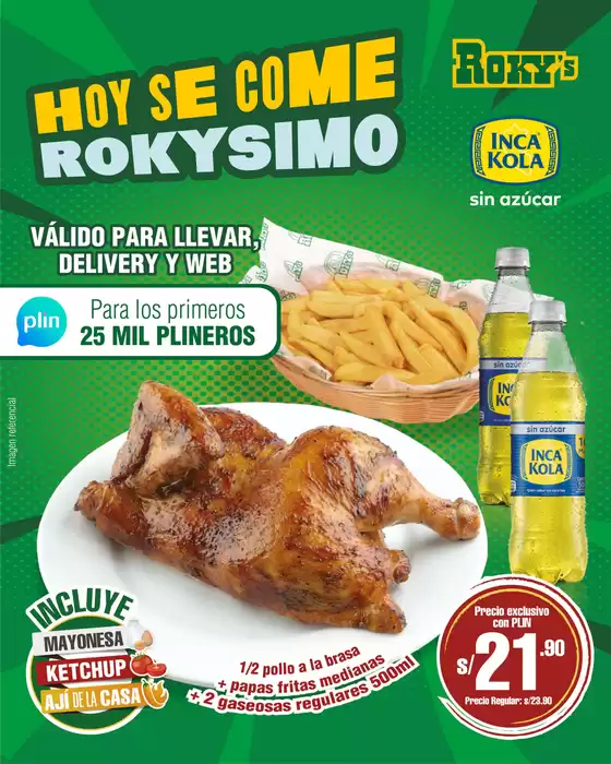 Hoy se come rokysimo 