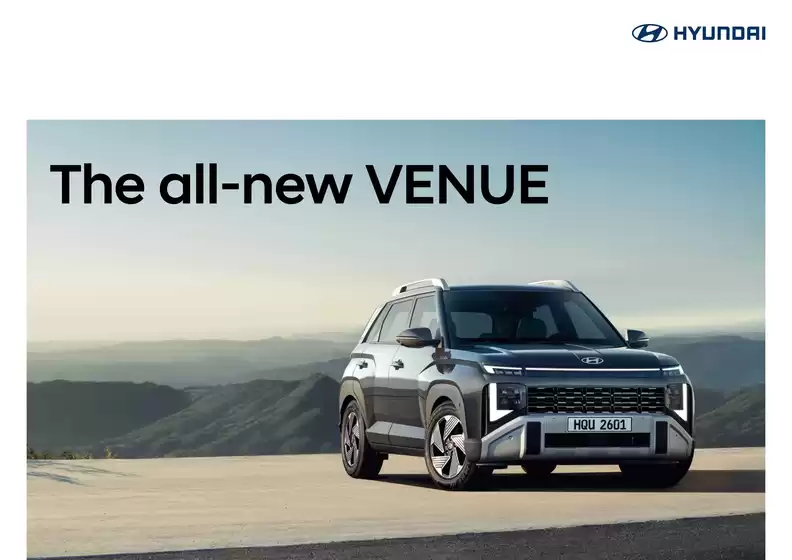 Catálogo Hyundai | Catálogo Hyundai VENUE | 2026-09-08T00:00:00.000Z - 2026-09-22T00:00:00.000Z