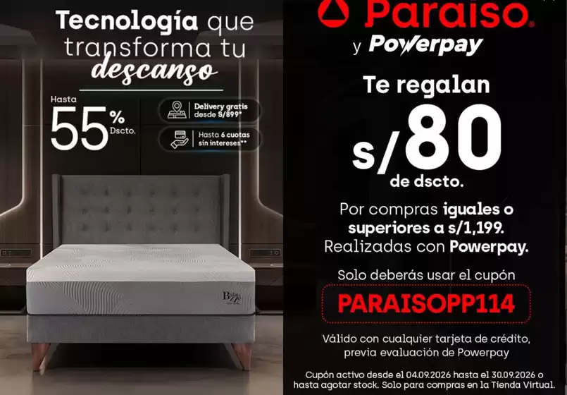 Catálogo Paraiso del Perú | Paraiso powepay  | 2026-09-08T00:00:00.000Z - 2026-09-30T00:00:00.000Z