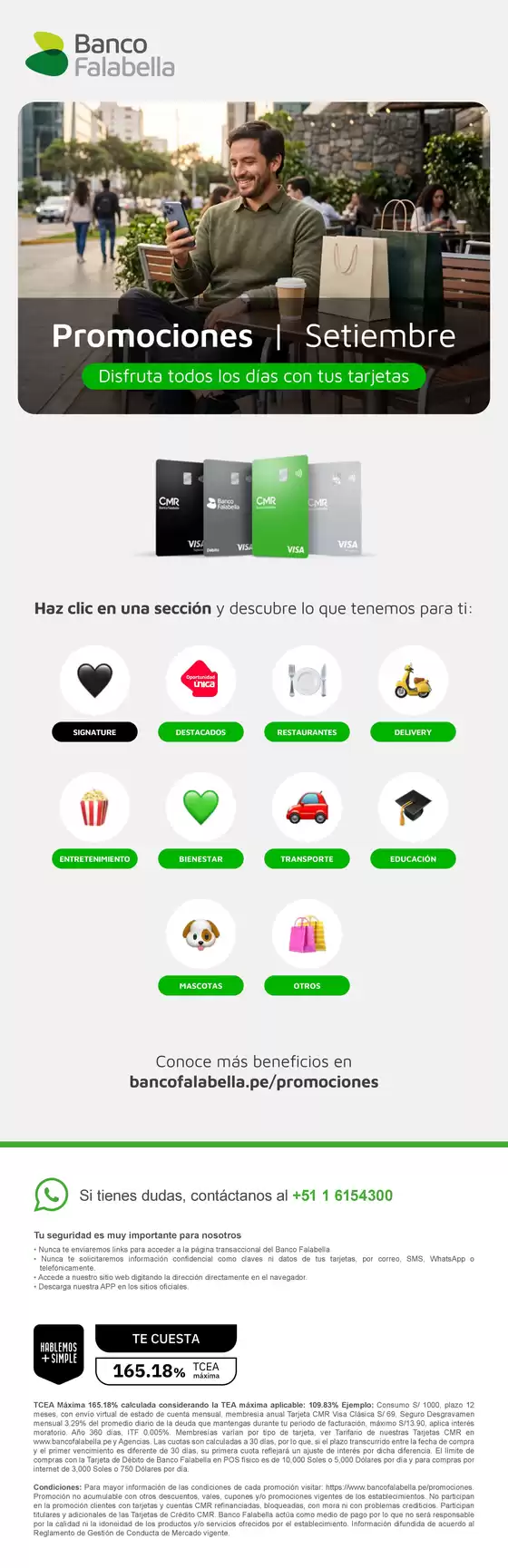 Catálogo Banco Falabella en Lima | Promociones setiembre | 2026-09-08T00:00:00.000Z - 2026-09-30T00:00:00.000Z