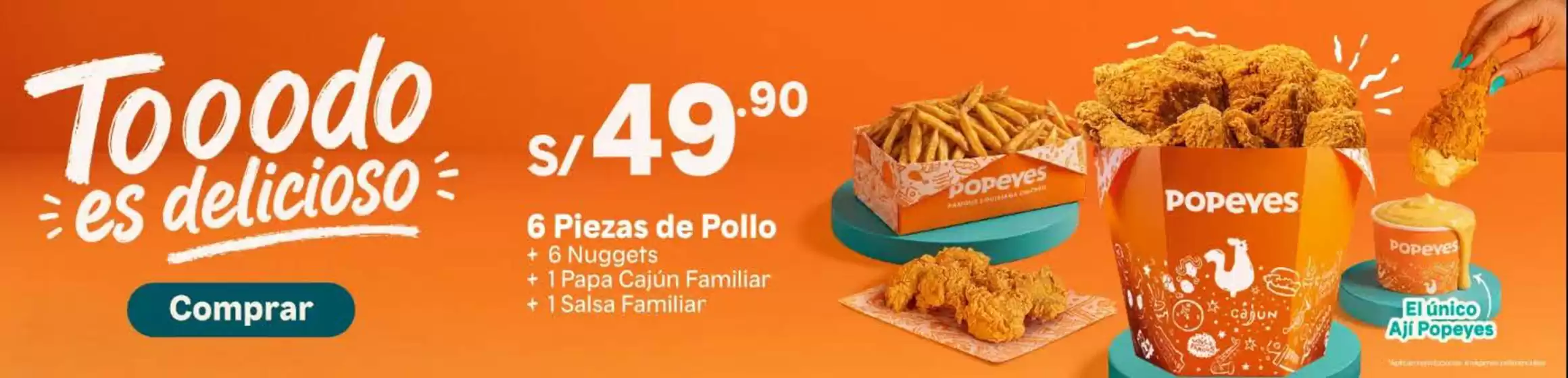 Catálogo Popeyes | Todo es delicioso | 2026-09-08T00:00:00.000Z - 2026-09-30T00:00:00.000Z