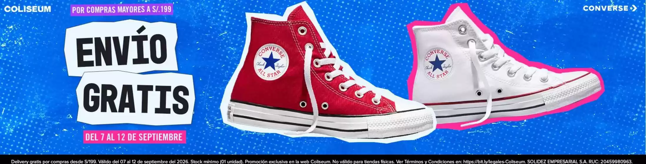 Catálogo Converse | Envio Gratis | 2026-09-09T00:00:00.000Z - 2026-09-12T00:00:00.000Z