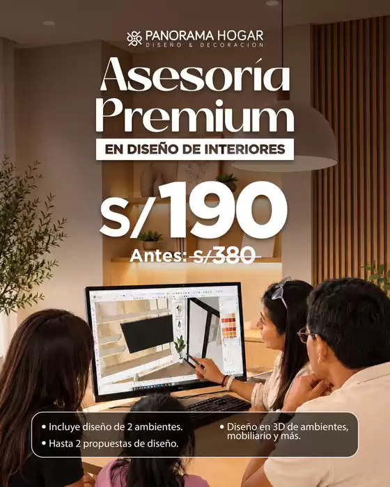 Catálogo Panorama Hogar en Lima | Asesoria Premium | 2026-09-09T00:00:00.000Z - 2026-10-09T00:00:00.000Z