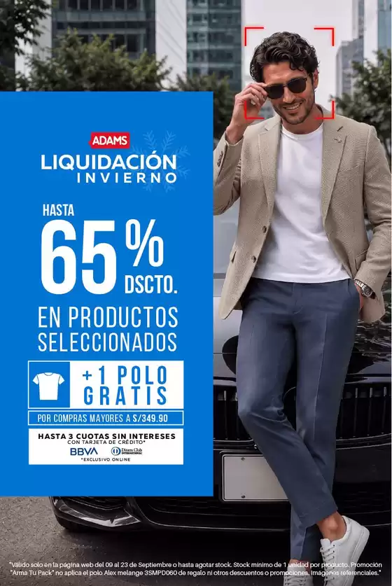Catálogo Adams | Gangas y ofertas actuales | 2026-09-09T00:00:00.000Z - 2026-09-23T00:00:00.000Z