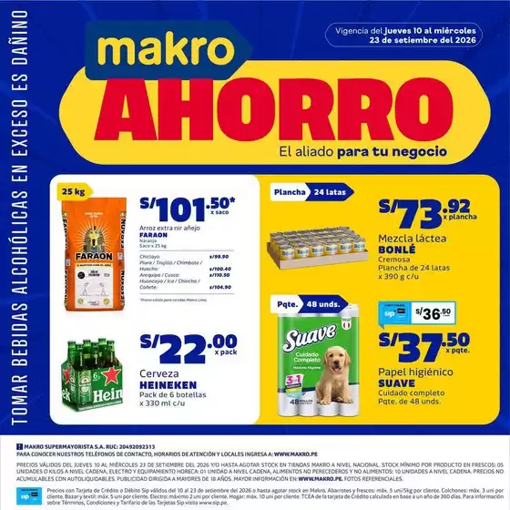 Catálogo Makro | Catálogo Makroahorro VIG #19 | 2026-09-10T00:00:00.000Z - 2026-09-23T00:00:00.000Z