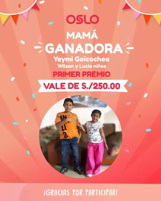 Catálogo Oslo | Mama Ganadora | 2026-09-10T00:00:00.000Z - 2026-09-30T00:00:00.000Z