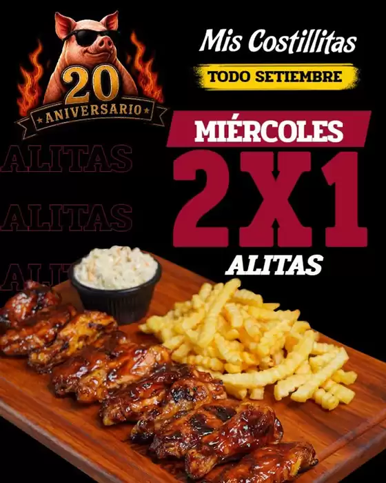 Catálogo Mis Costillitas | Miercoles 2x1 | 2026-09-10T00:00:00.000Z - 2026-09-30T00:00:00.000Z
